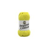 Organic Cotton Örgü İpi Limon Sarısı%100 Organik Pamuk 50g 125m (72299)
