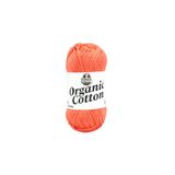 Organic Cotton Örgü İpi Mercan Pembesi%100 Organik Pamuk 50g 125m (72285)