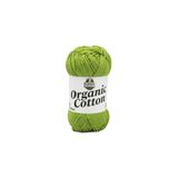 Organic Cotton Örgü İpi Parlak Yeşil%100 Organik Pamuk 50g 125m (74376)