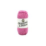 Organic Cotton Örgü İpi Şeker Pembesi%100 Organik Pamuk 50g 125m (73437)