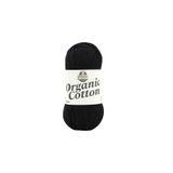 Organic Cotton Örgü İpi Siyah%100 Organik Pamuk 50g 125m (79215)
