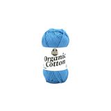 Organic Cotton Örgü İpi Turkuaz%100 Organik Pamuk 50g 125m (75426)