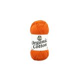 Organic Cotton Örgü İpi Turuncu%100 Organik Pamuk 50g 125m (72290)