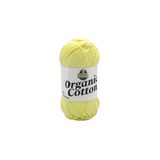 Organic Cotton Örgü İpi Vanilya Sarısı%100 Organik Pamuk 50g 125m (72298)