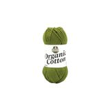Organic Cotton Örgü İpi Yeşilimsi Sarı%100 Organik Pamuk 50g 125m (74386)