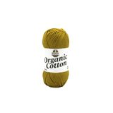 Organic Cotton Örgü İpi Zeytin Yeşili%100 Organik Pamuk 50g 125m (74382)