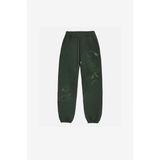 Organic Cotton Yeşil Green Hawk Sweatpant - Rahat Kesim, Makine Yıkanabilir - XS