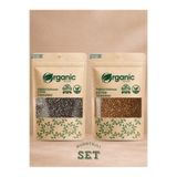 Organic Kiler Chia Tohumu & Keten Tohumu İkili Set 100gr