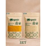 Organic Kiler Doğal Toz Zerdeçal 55GR & Toz Zencefil 55GR | Katkısız & Doğal Baharat Seti | 2'li Bitkisel Set | - 110 gr