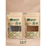 Organic Kiler Glutensiz Chia Tohumu & Keten Tohumu İkili Set 100gr - 100 gr
