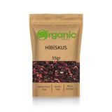 Organic Kiler Hibiskus Çayı 55gr Nar Çiçeği Çayı Kurutulmuş & Elenmiş Yeni Mahsül