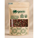 Organic Kiler Katkısız Renkli Tane Karabiber 55GR – Organik ve Taze Mahsül - 55 gr