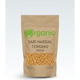 Organic Kiler Sarı Hardal Tohumu 100GR. Elenmiş & Katkısız Taze Mahsül - 1 Paket