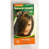 Organic Natural Colors Saç Boyası 6N Koyu Kumral - Organik Boya