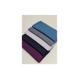Organic Scarfs 5'li Flamlı Pamuklu Yazma Eşarp 100x100cm (Karışık Renk)