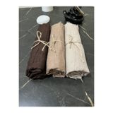 Organic Scarfs Bambu Kraş Şal 3’lü Set