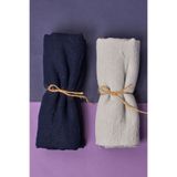 Organic Scarfs Tesettür Hijab Kadın Bambu Kraş Şal Modeli-2'li Set