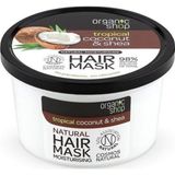 Organic Shop Hindistan Cevizi & Shea Yağlı Doğal Saç Maskesi 250 ml Besleyici Krem