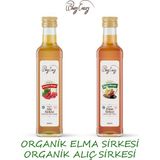 Organic Windy Valley Elma (500 ml) & Alıç Sirkesi (500 ml) 2'li Avantaj Paketi Katkısız Doğal Fermente - 1 Adet