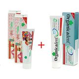 Organicadent 1 Doğal Çocuk + 2 Doğal Diş Macunu 3'lü Paket