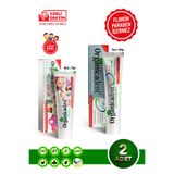 Organicadent Florürsüz 50 ml + 75 ml Doğal Çocuk Diş Macunu