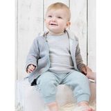 Organicera U1190006 Organicera Organik Kapşonlu Mont,grey Melange - 6 - 12 Ay - Gri