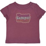 Organickid Adventure Kız Bebek Soft Pembe Kısa Kollu T-Shirt - 18 - 24 Ay