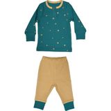 Organickid Charmed Erkek Bebek Petrol Mavi Pijama Takımı - 12 - 18 Ay