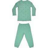 Organickid Charmed Kız Çocuk Yeşil Pijama Takımı - 5 - 6 Yaş