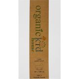 Organickid Home Collection Beyaz Tek Kişilik Lastikli Çarşaf 60X120