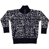 Organickid School Erkek Çocuk Siyah Sweatshirt - 7 - 8 Yaş