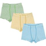 Organickid Terra Erkek Çocuk Boxer Set 3'lü - 7 - 8 Yaş - Mavi