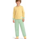 Organickid Terra Erkek Çocuk Pijama Takımı - Bej - 13 - 14 Yaş