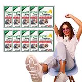 Organicsun 10'lu Paket Ayakkabı Koku Önleyici Giderici Toz 120 Gün Etkili Ayak Kokusu Tozu Giderici
