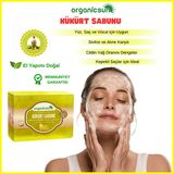 Organicsun 2'li Set Doğal Ardıç Katranı Sabunu ve Kükürt Sabunu