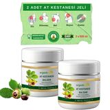 Organicsun At Kestanesi Balsamı Jeli 500 ML x 2 Adet Kas ve Eklem Besleyici Masaj Kremi