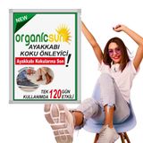 Organicsun Ayakkabı Koku Önleyici Giderici Toz 120 Gün Etkili Ayak Kokusu Tozu Giderici Tekli Paket
