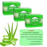 Organicsun Doğal Aloe Vera Sabunu 140 Gr x 3 Adet Tüm Cilt Tipleri İçin Yatıştırıcı ve Canlandırıcı Etkili