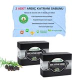 Organicsun Doğal Ardıç Katranı Sabunu 140 Gr x 2 Adet Tüm Cilt Tipleri İçin Antiseptik ve Yenileyici Etkili