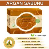 Organicsun Doğal Argan Sabunu 140 gr - Tüm Cilt Tipleri Için - Nemlendirici ve Besleyici Etki