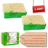Organicsun Doğal Kabak Lifli Çay Ağacı Sabunu 120 Gr x 2 Adet Tüm Cilt Tipleri İçin Sivilce ve Siyah Nokta Karşıtı