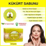 Organicsun Doğal Kükürt Sabunu 140 gr Tüm Cilt Tipleri Için Antioksidan ve Yenileyici Etkili