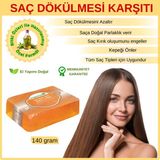 Organicsun Doğal Saç Dökülmesine Karşı Sabun 140 gr Tüm Saç Tipleri Için Kepek Karşıtı