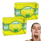 Organicsun Marjoram Oil & Tea Tree Çay Ağacı Sabunu 140 gr x 2 Adet Akne Gidermeye Gözenek Sıkılaştırmaya Yardımcı Doğal Sabun