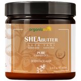 Organicsun Shea Yağı 250 ml | %100 Ham, Soğuk Pres, Rafine Edilmemiş, Shea Butter Karite | Kuru Cilt, Saç, Dudak, Topuk Bakımı