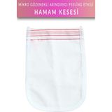 Organiflex Yerli Ipek Kelebek Kese - Mikro Gözenekli Hamam Kesesi