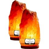 Organik 2 Adet Himalaya Tuz Lambası 4-6 Kg. | Kaya Tuzu Lambası Himalaya Tuzu Lamba
