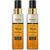 Organik Argan & Keratin Sıvı Saç Kremi 2'li Set – Durulanmayan, Dökülme Karşıtı, Onarıcı ve Dolgunlaştırıcı Bakım Spreyi 150 ml - Option-1