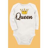 Organik Baskılı Pamuklu Unisex Bebek Body Uzunkole139 1819-LMNN