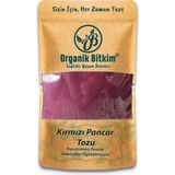 Organik Bitkim 100 gr Kırmızı Pancar Tozu Öğütülmüş Taze Doğal Katkısız Ürün